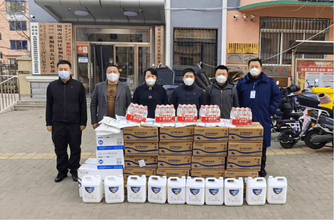 民建凌河区基层委员会组织开展捐助慰问活动_物资_街道_工作