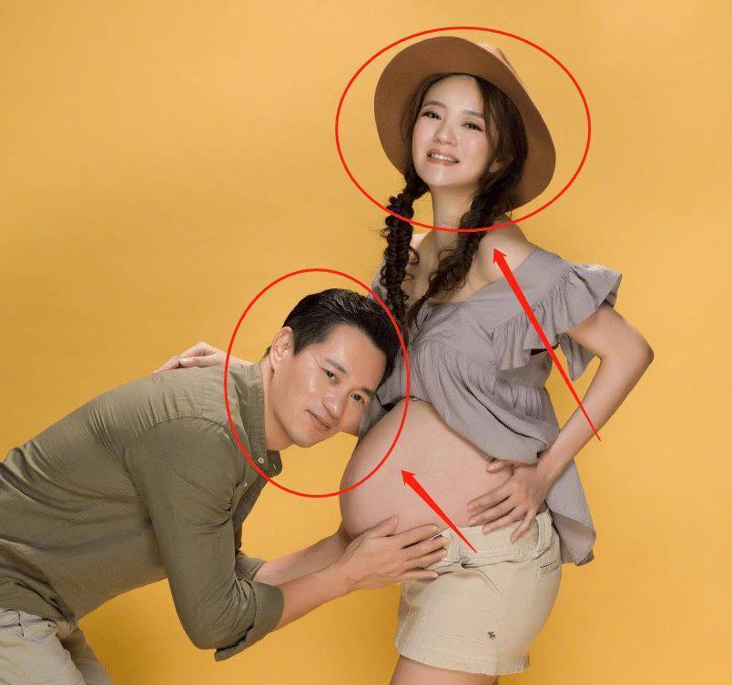 40岁安以轩晒二胎孕照,肚大如箩不见妊娠纹,我却在关注她的腿围