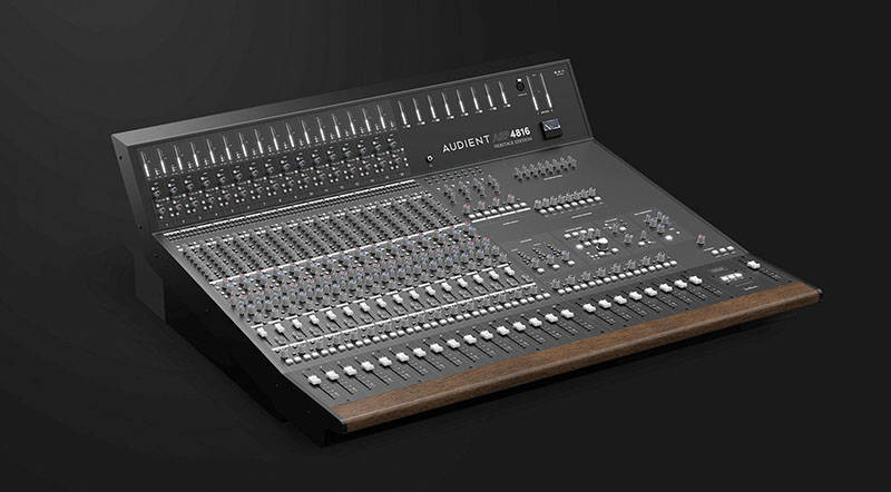 奥特顿audient asp 4816 16通道双推子模拟录音台专业大型录音棚模拟