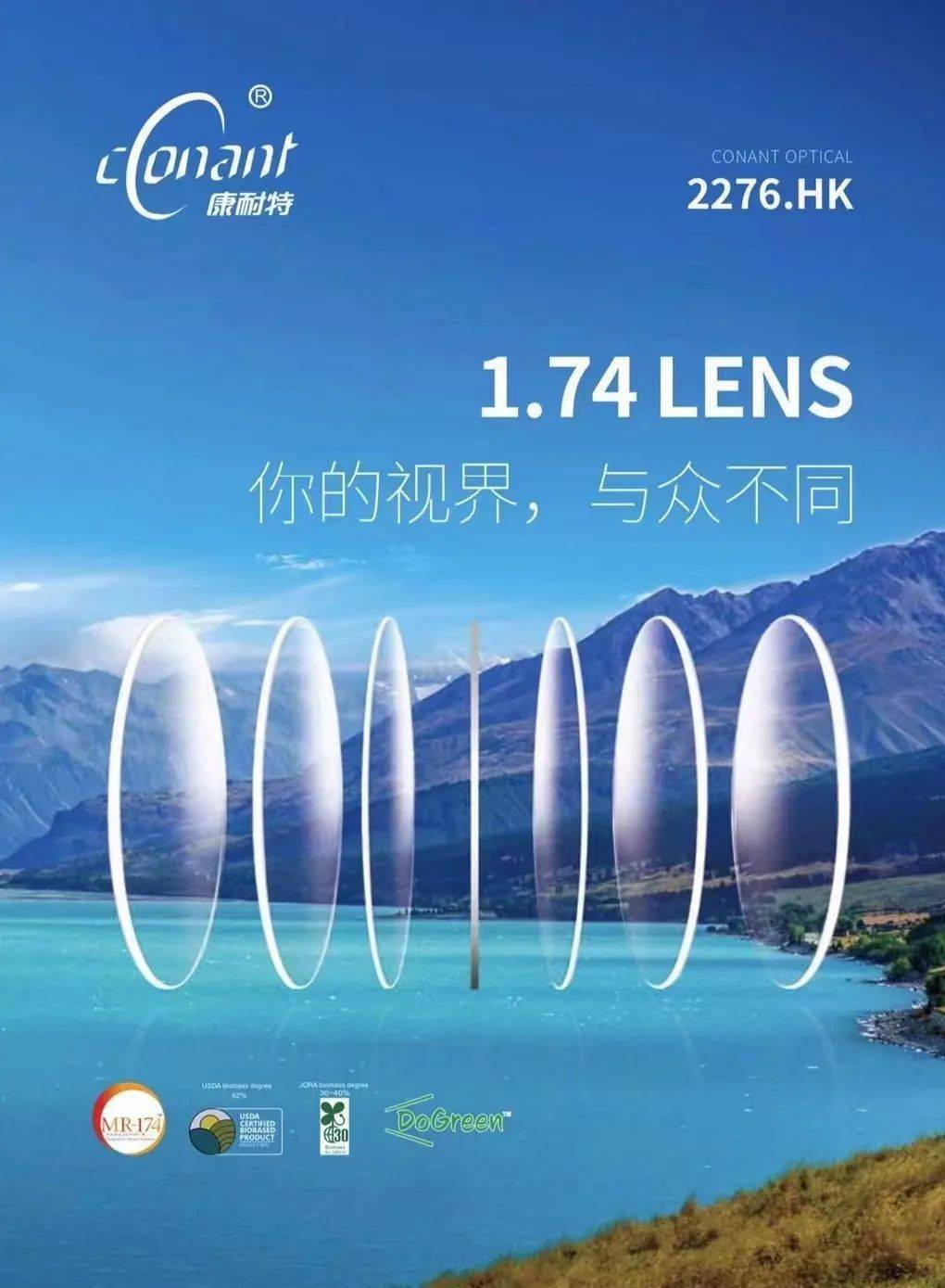 康耐特1.74高折镜片,轻薄视觉优选择_原材料_需求_鼻梁