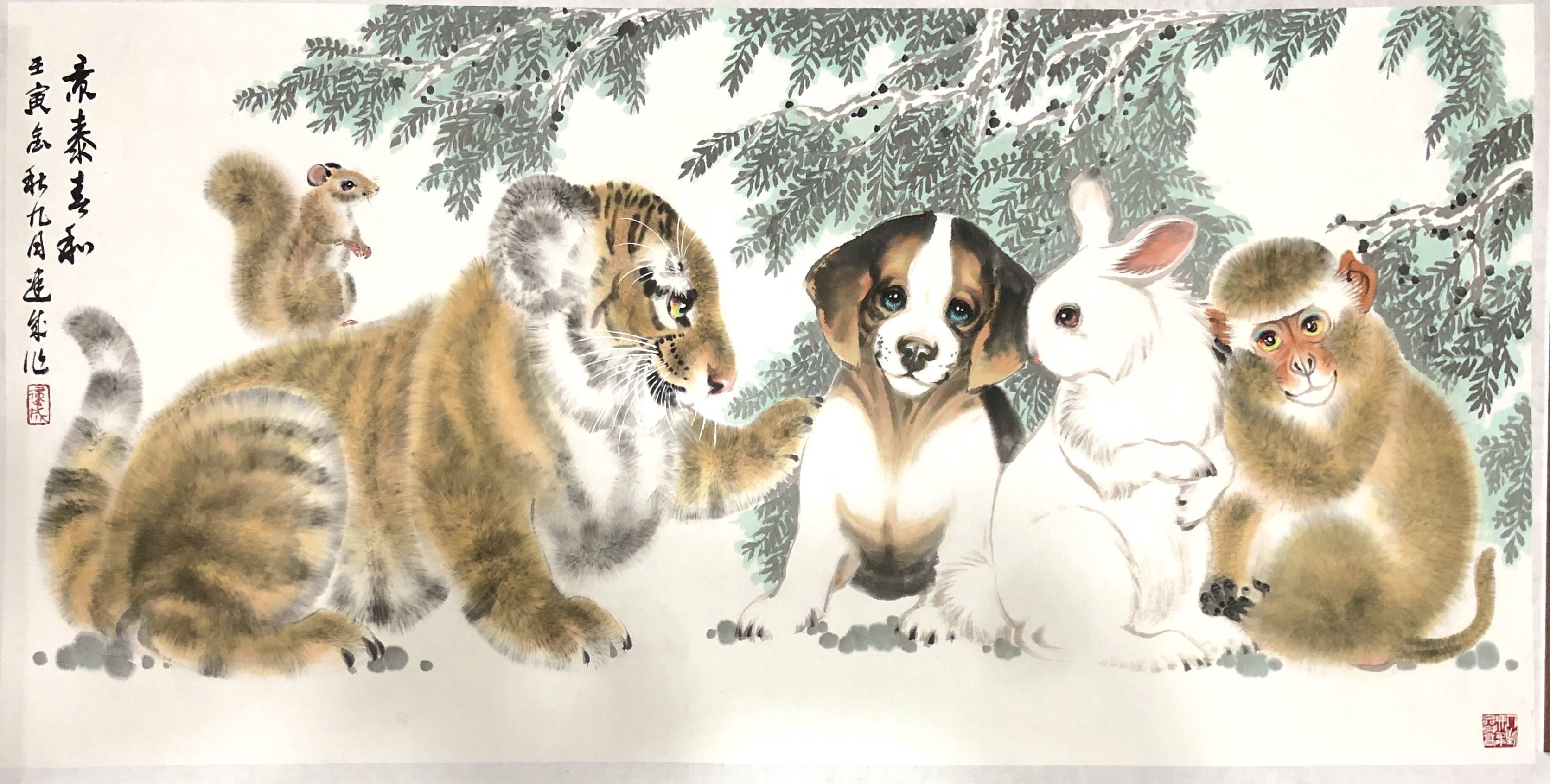 中国书画名家—王建成作品选登_先生_书画_中国