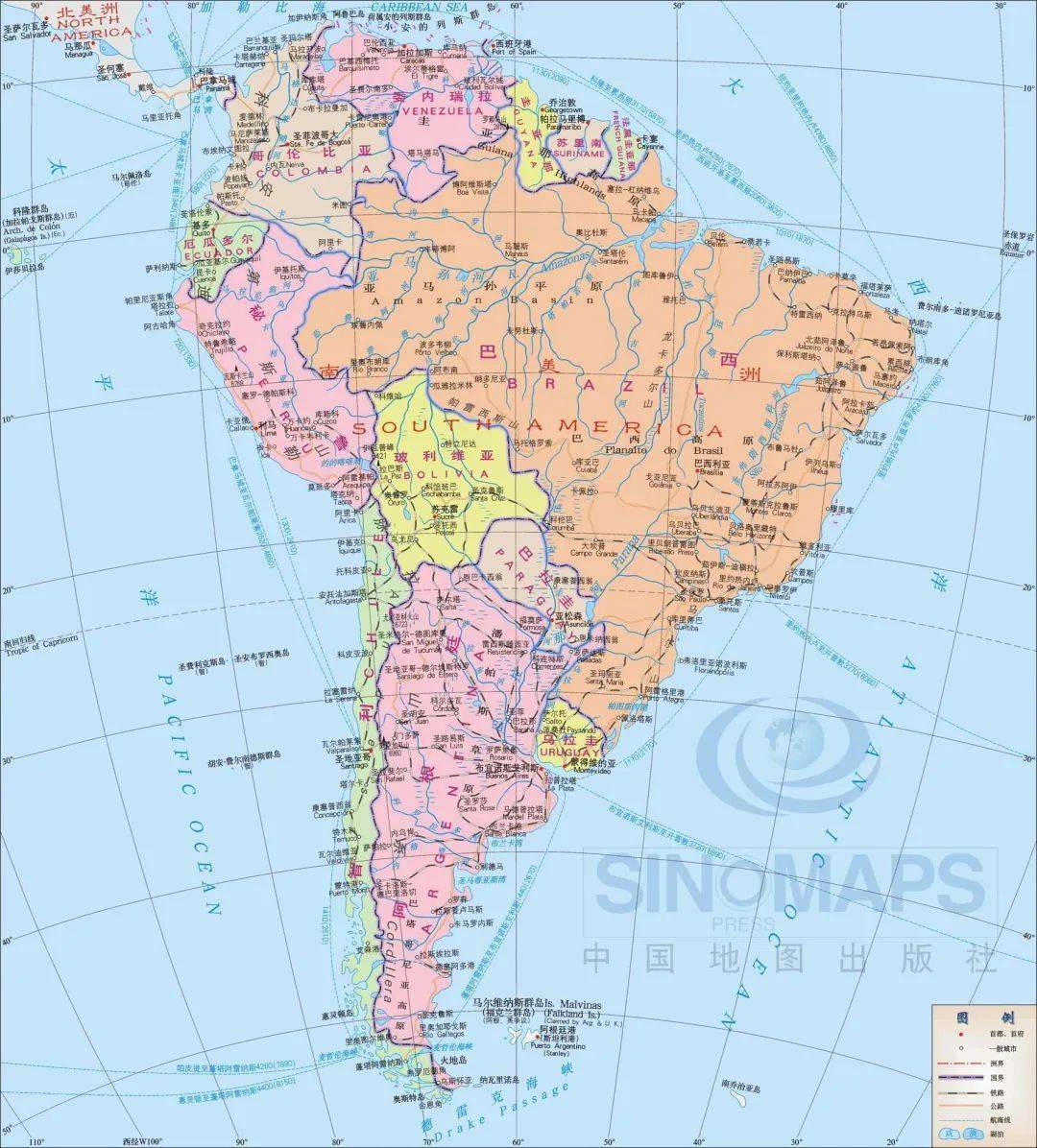 世界主要半岛名称地图图片