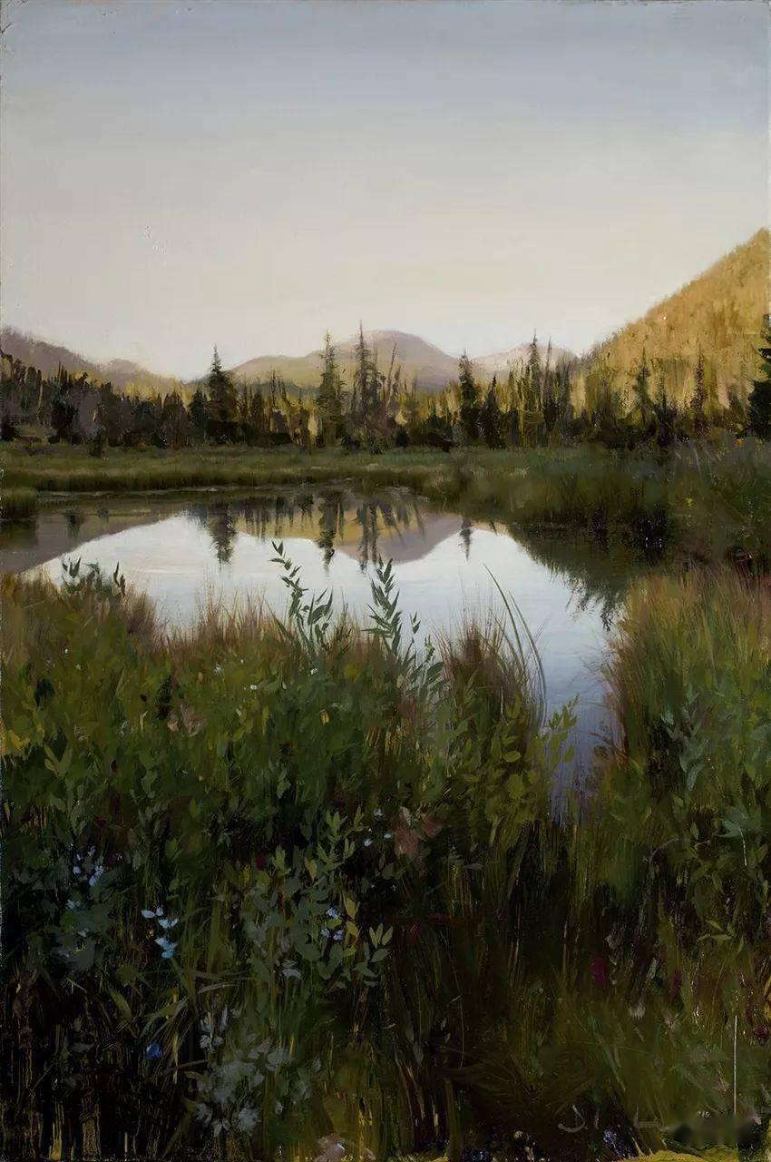 一组国外获奖风景油画作品选_oil_and_绘画