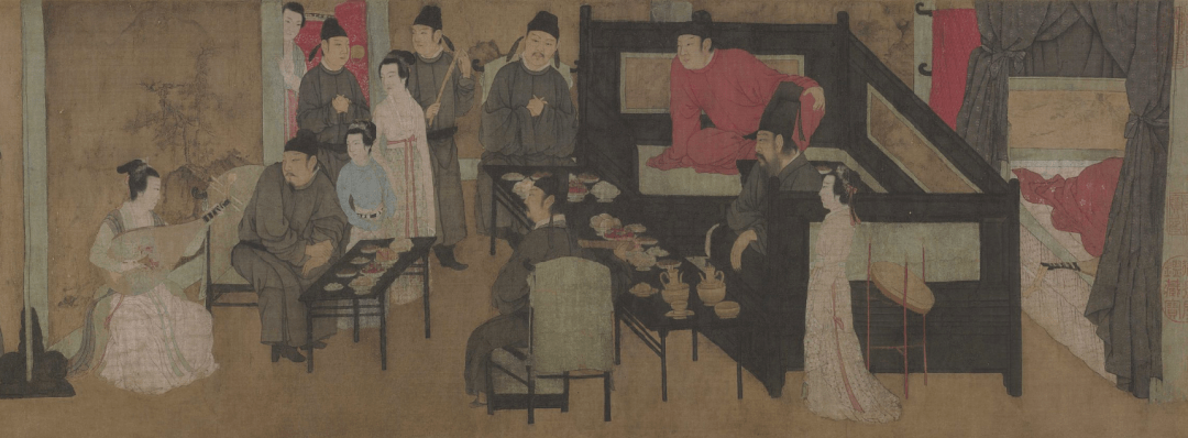 歌乐图：南宋九胞胎乐队_妹子_顾闳中_夜宴