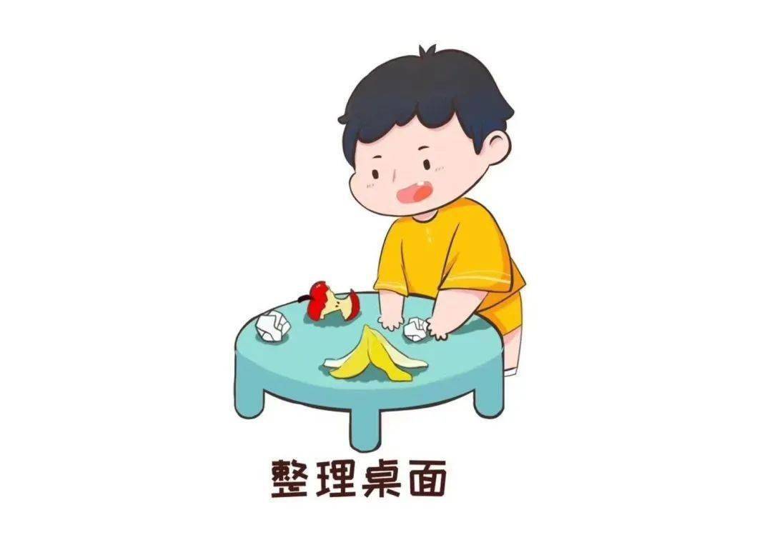 幼儿园值日生卡通素材图片