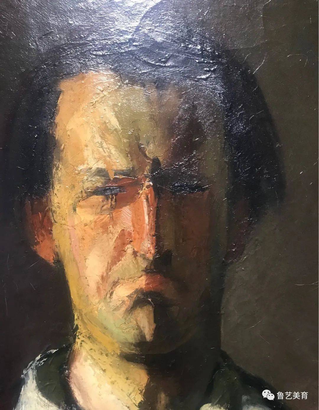 巴巴油画色彩作品细节_问题_内容_版权