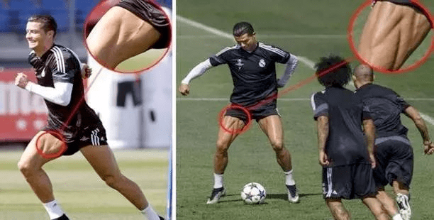 看过c罗的大腿你就知道,为什么全世界女人都想睡他!