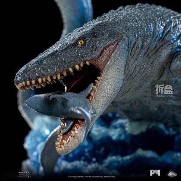 iron studios 侏罗纪世界 沧龙 1/10电影恐龙艺术雕像_产品_in_官方