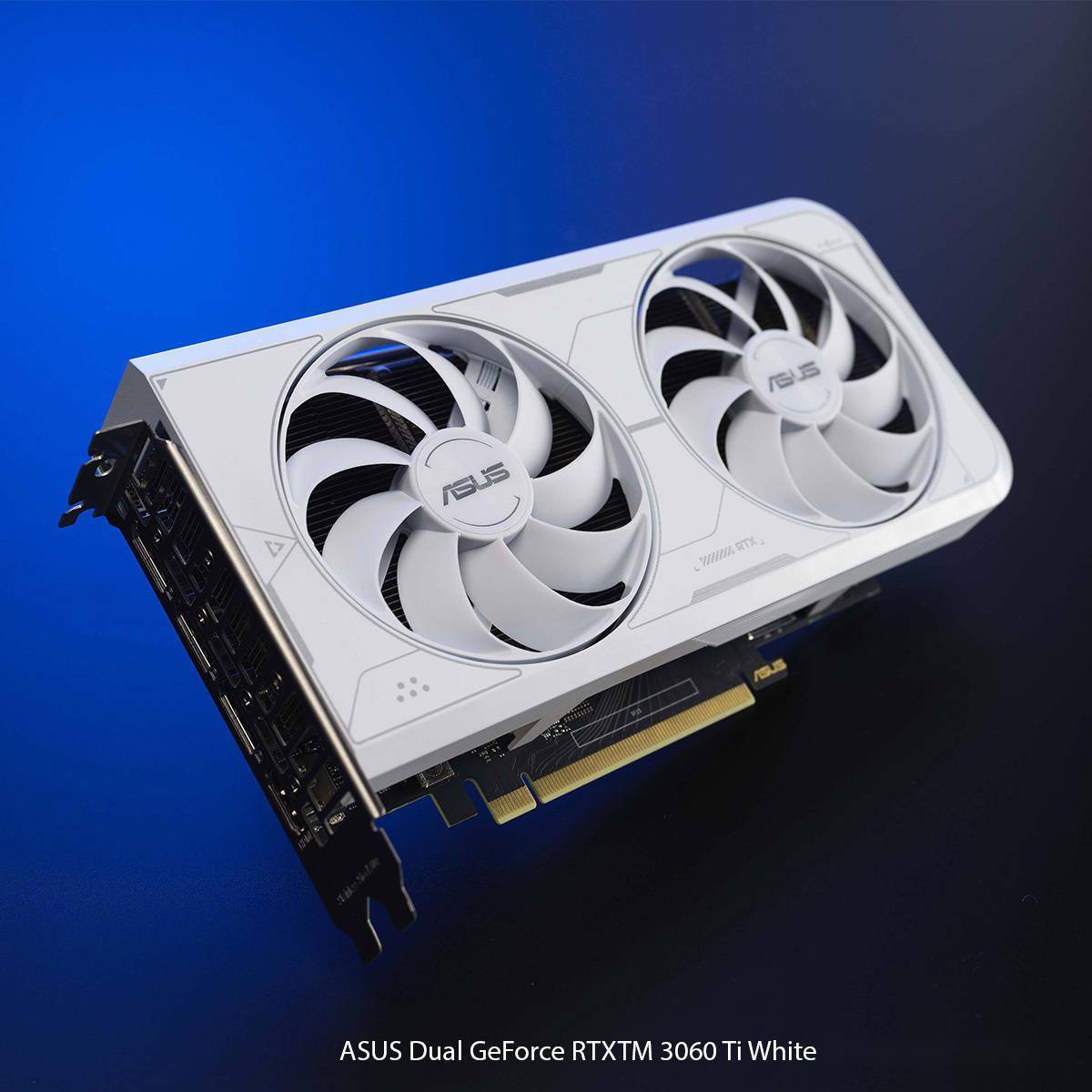 ASUS GeForce RTX3060ti 白 ASUS Dual NVIDIA GeForce RTX 3060 Ti White OC Edition Graphics