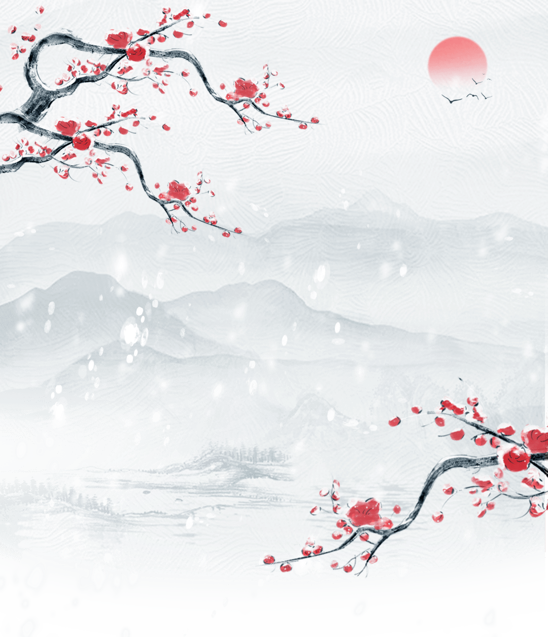 今日大雪丨看暮雪千山，听雪落成曲_窗户_春夏_结尾