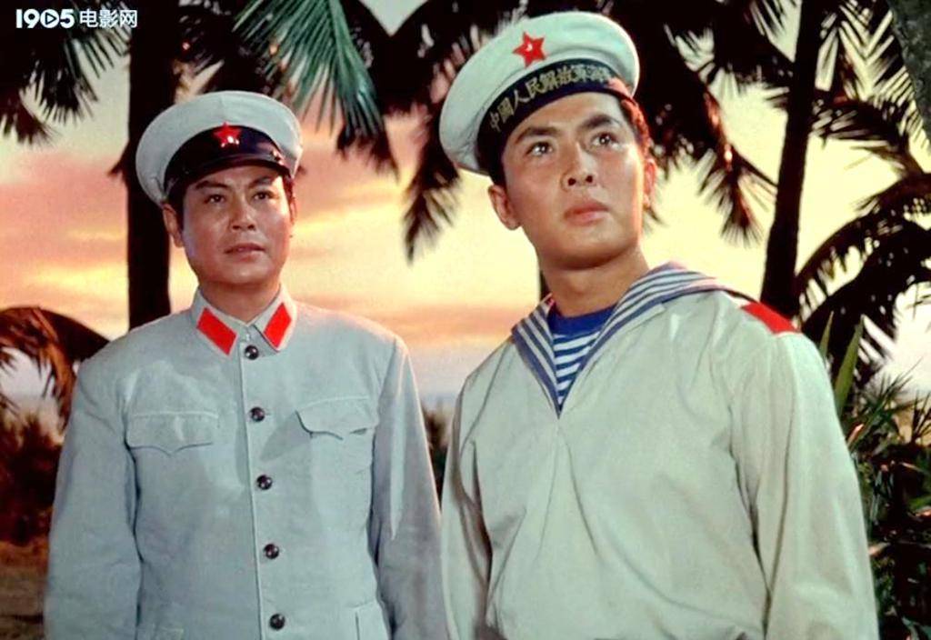 这两首歌曲都出自46年前上映的电影《南海风云》,歌名分别为《西沙,我