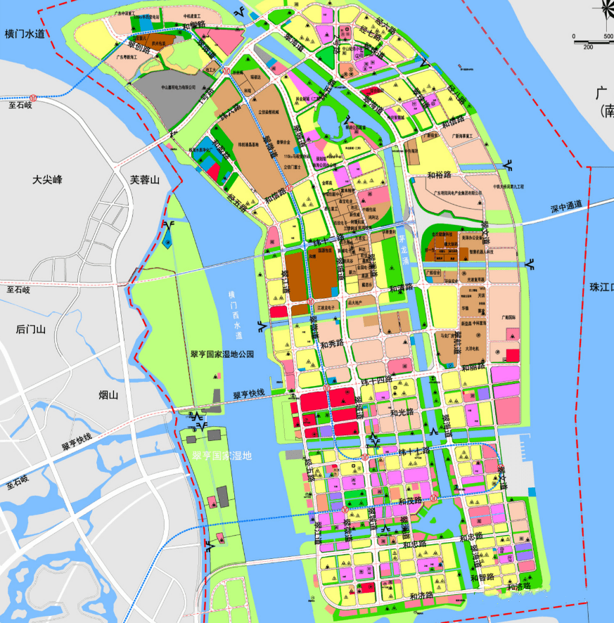 马鞍岛规划效果图图片