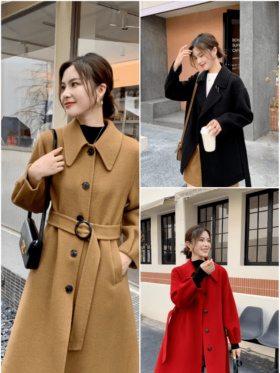 每天限量1000样,先到先得,送完为止国际品牌一韩丹尼皮草羊绒大衣工厂