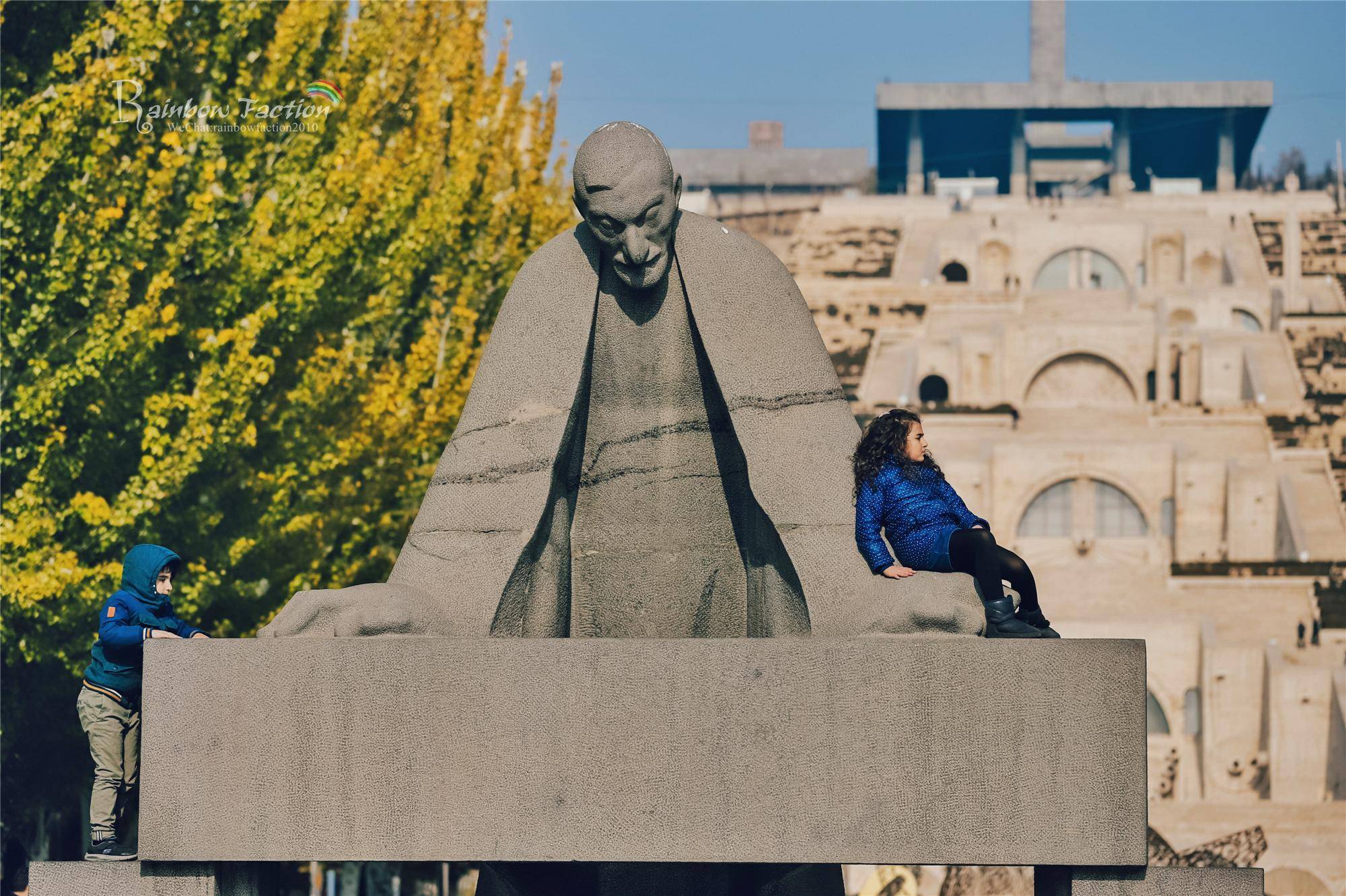 亚美尼亚的故事——埃里温城市深秋漫步_阶梯_国家_广场