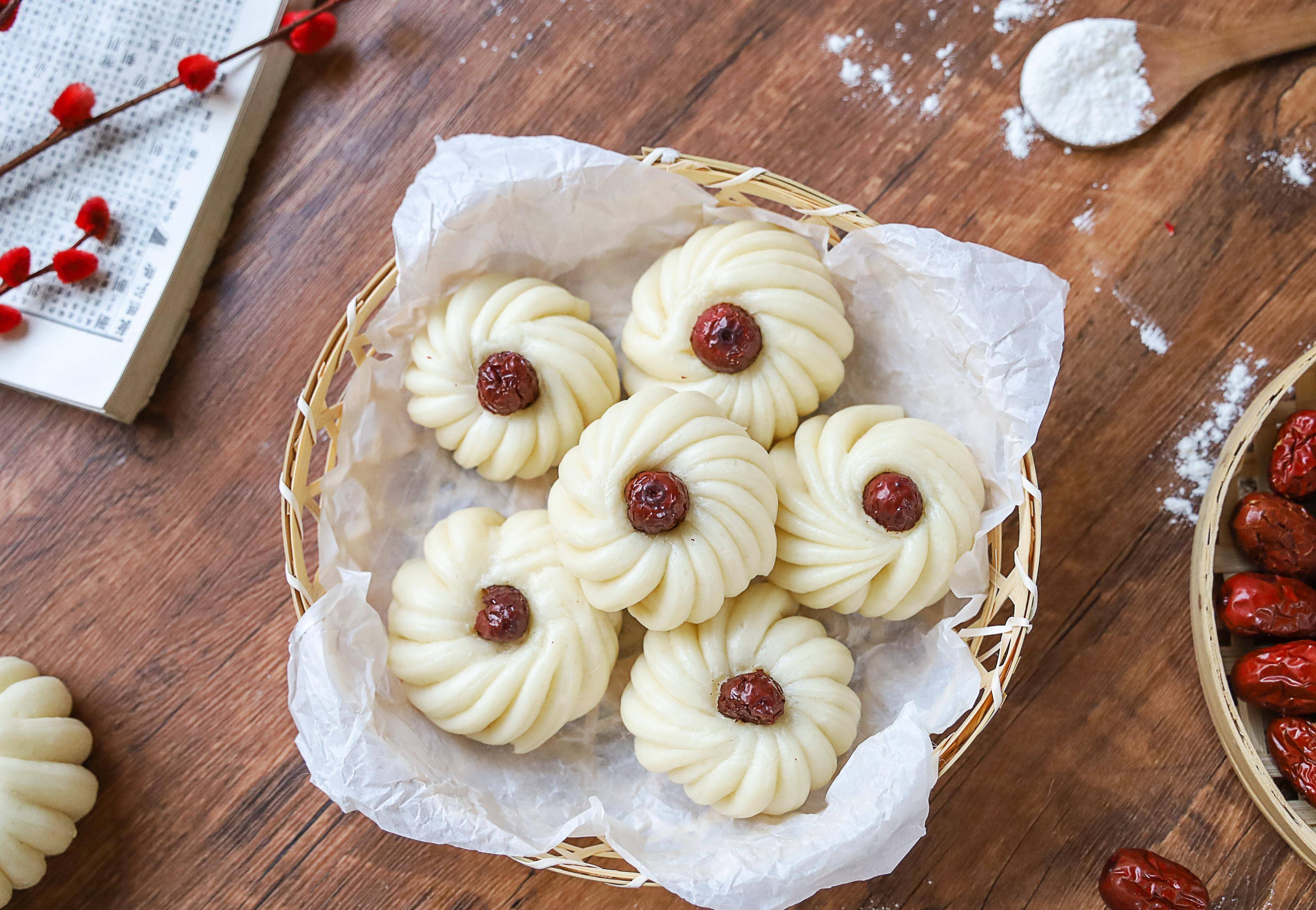 过年必不可少的枣馍,层次丰富颜值高,春节招待客人特有面子