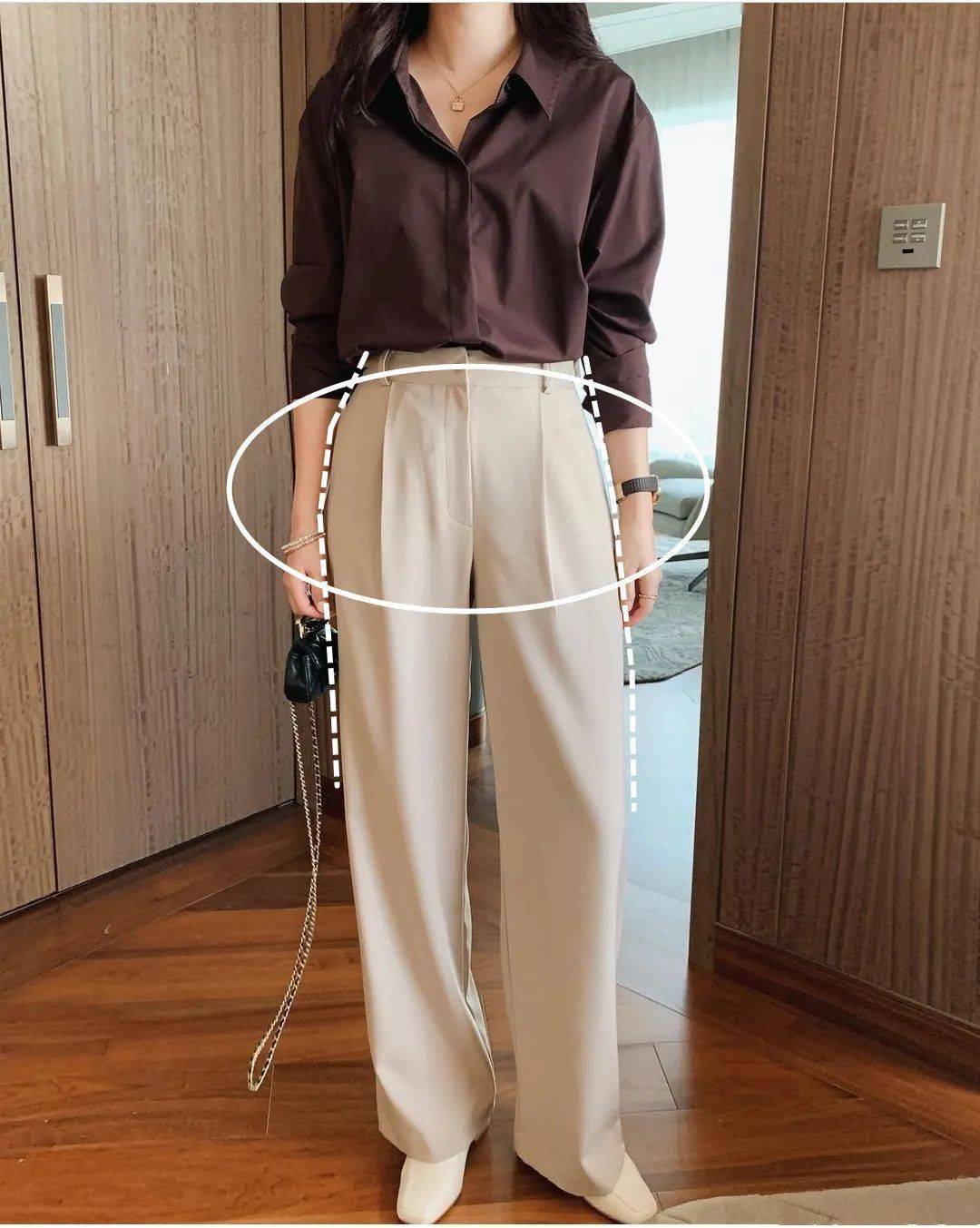 苹果型,梨型身材这样选裤子最显瘦!_西装裤_腰部_臀围