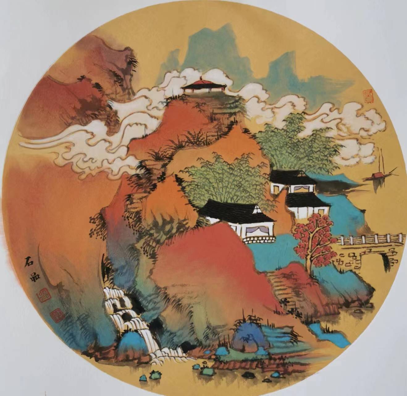石建伟——水墨中国全国名家小品邀请展_北京_作品_展览
