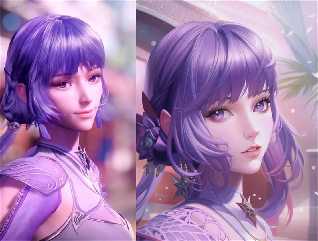 斗罗大陆女神ai化,小舞平平无奇,白沉香好美,路人美女颜值超高_木子