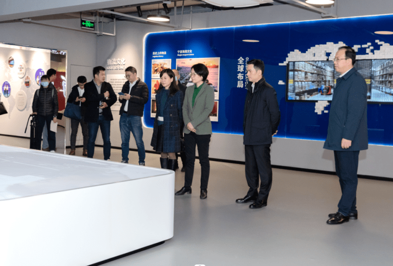 海曙区叶枝利区长一行莅临豪雅集团考察调研_企业_市场_吴总