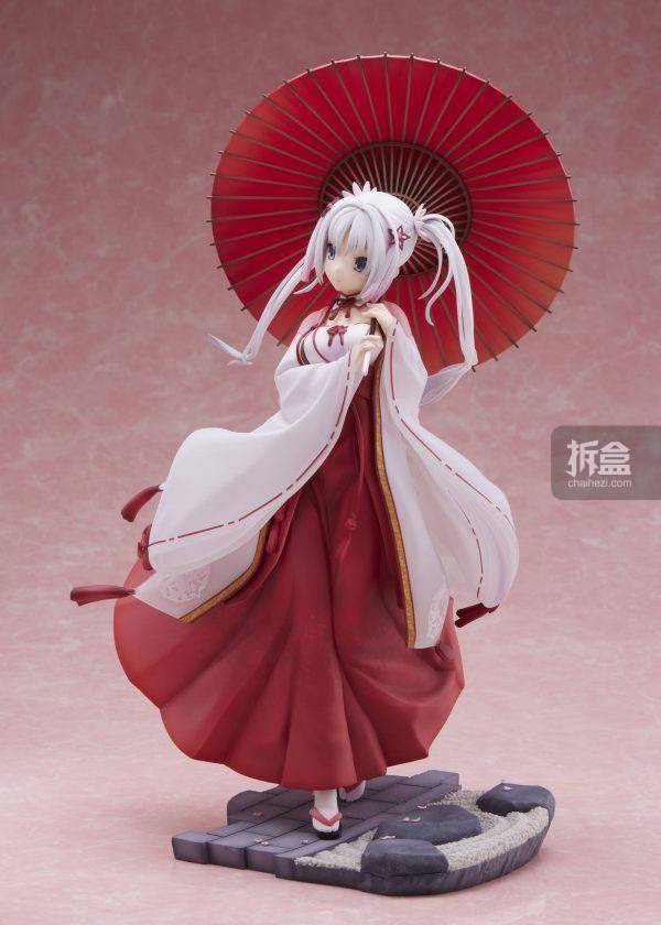 alice glint 千恋 万花 朝武芳乃1/7日系猫娘猫耳手办摆件_官方_比例