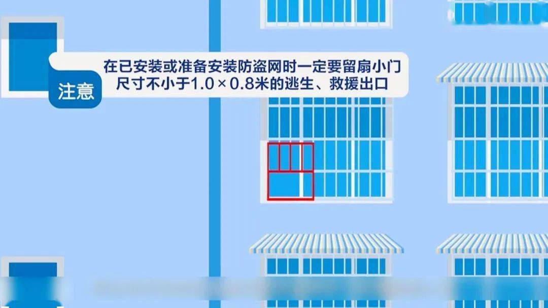 打开"生命通道" | 防盗网加装逃生窗 为生命"网开一面"_违规_潮州市