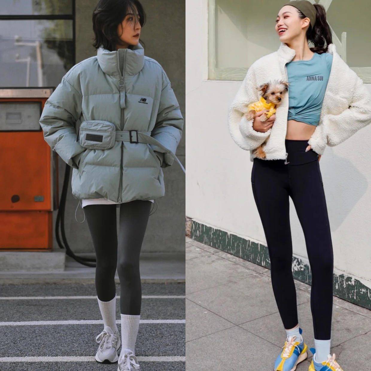 今年的"鲨鱼裤"又火了,无论身材胖瘦,这样搭配怎么看都洋气_时候_上衣