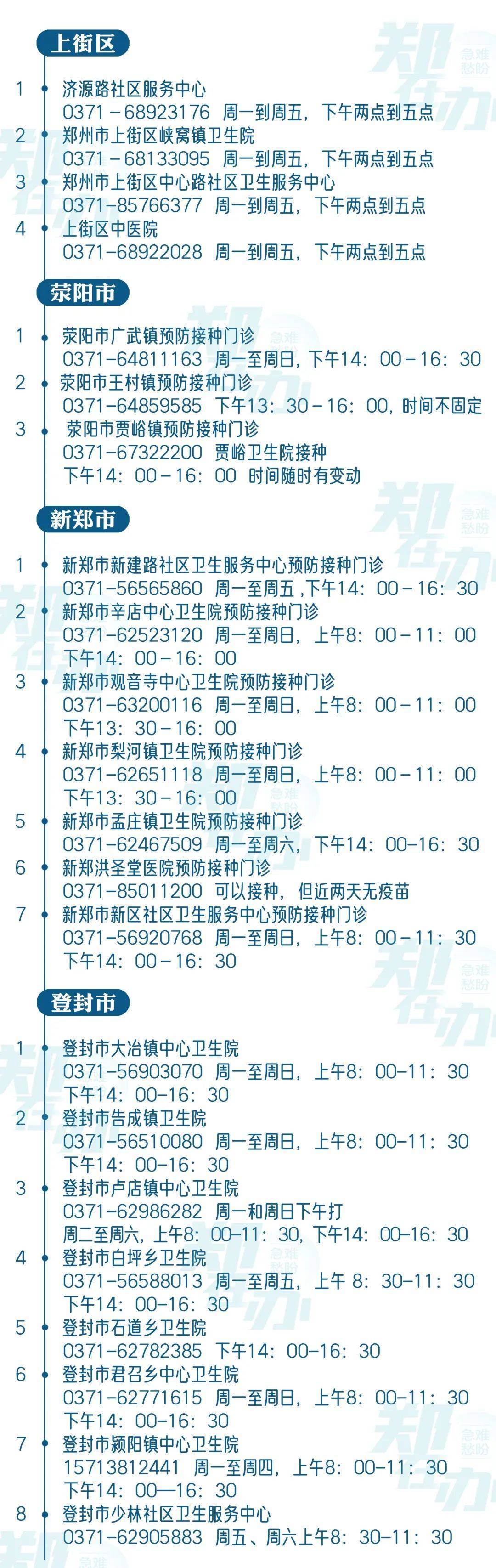 哪里可以接种疫苗？郑州市“疫苗地图”请收好！