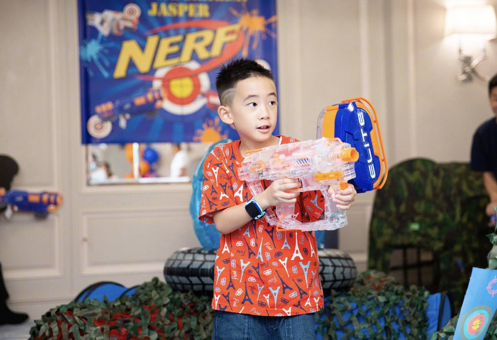 祝福jasper七岁生日快乐,希望他能够健康快乐的长大!