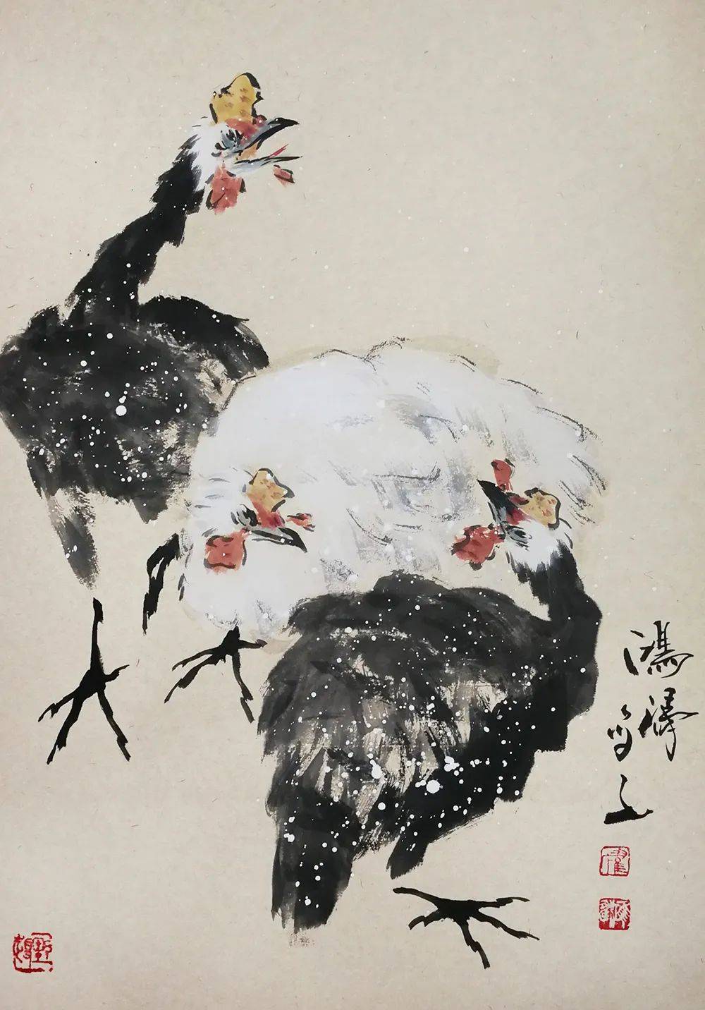 中国国画家协会理事,天津民革画院理事,天津今晚文化艺术中心秘书长.