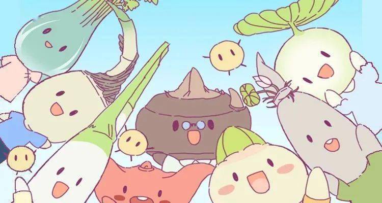 演绎着斜塘的风采化身为8个性格迥异的斜塘小代表茨菇,荸荠,莼菜,菱角