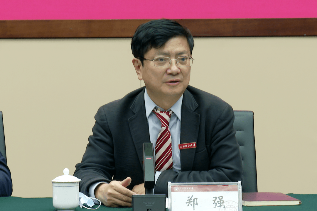 太原理工大学党委书记郑强,校党委副书记,副校长(主持行政工作)孙宏斌