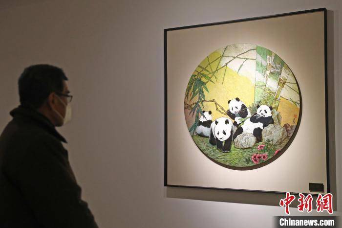 全国首个大熊猫大漆展表态江西景德镇