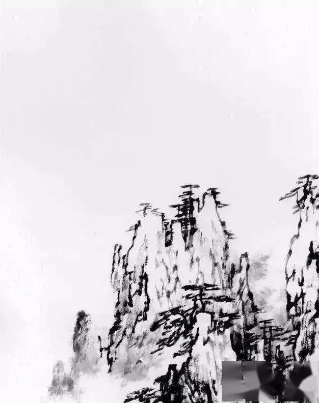 写意《黄山云海》绘画教程—— 浪花飞溅，惊涛拍岸！_搜狐网