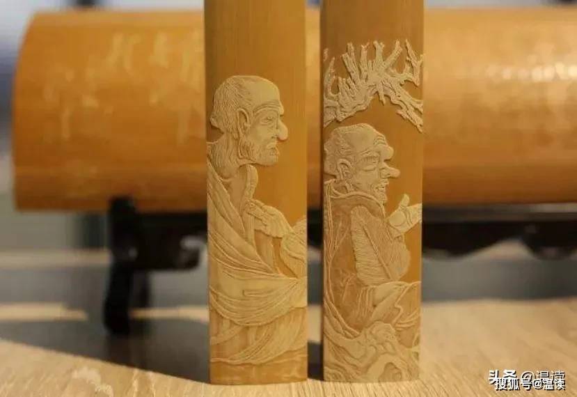 中国 竹の細工 留青竹刻 伝統工芸品 【公式通販】