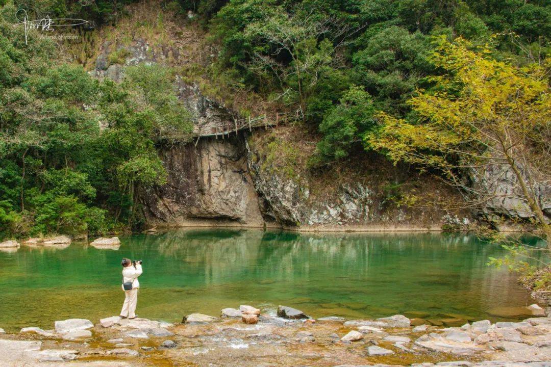 龙湾潭除了绝美飞瀑,还有跨度600米的魔鬼秋千,你敢去挑战吗_景区