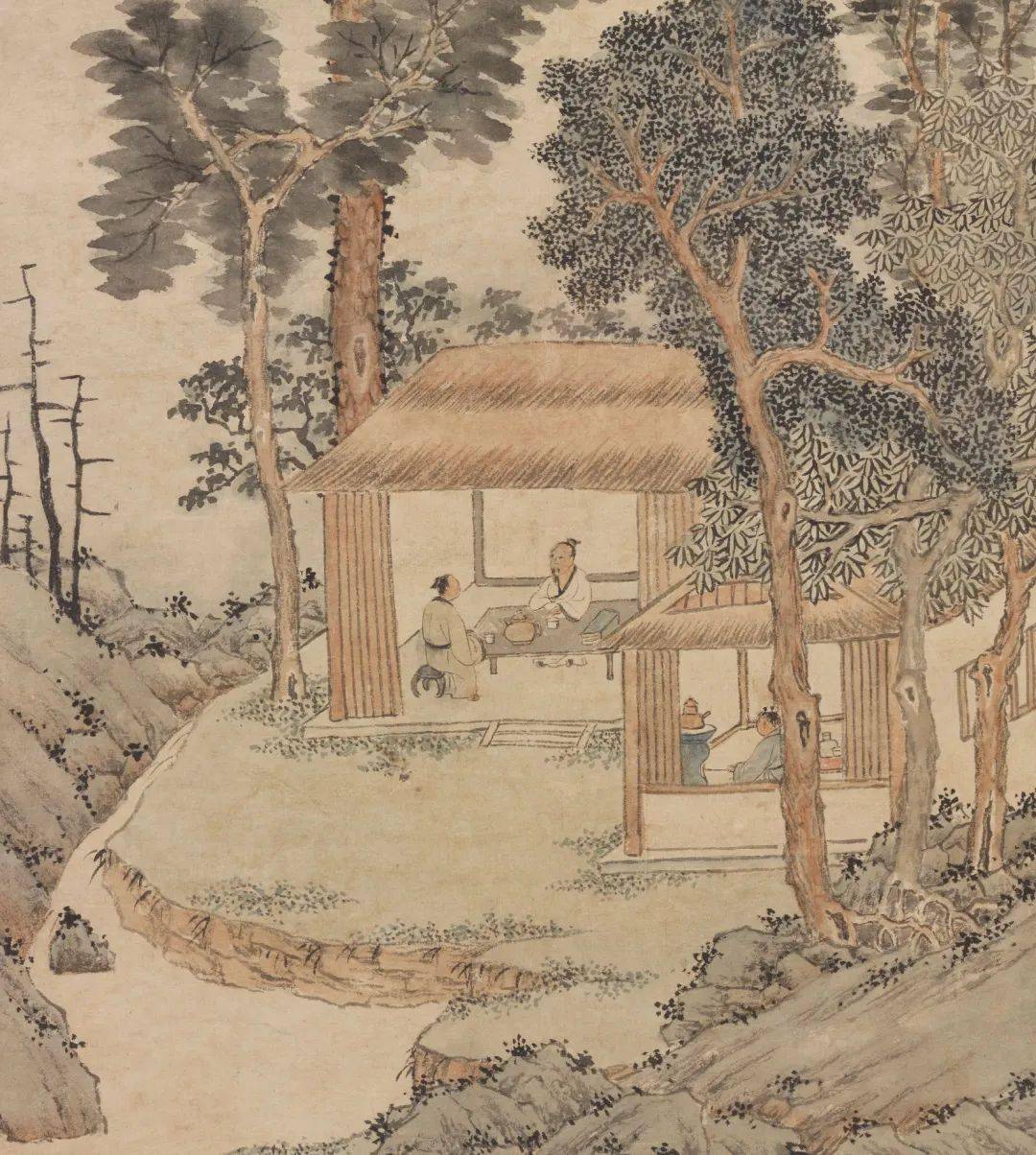 茶画|看古代茶画,了解古人的饮茶方式_陆羽_画面_场景