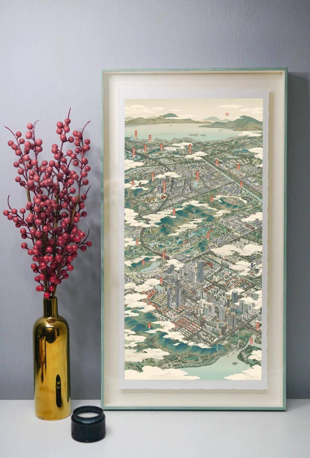 韩锐:新国风插画师,用现代语言赋予城市新的活力_名建筑师_作品_文化