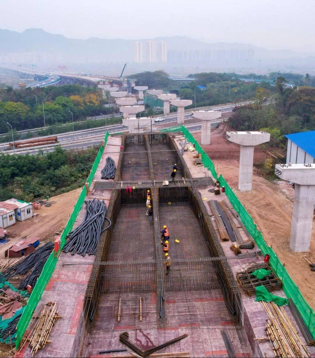 敢闯敢干 唯实争先 | 科学城隧道项目工程进度过半!_雷键_西山_大道