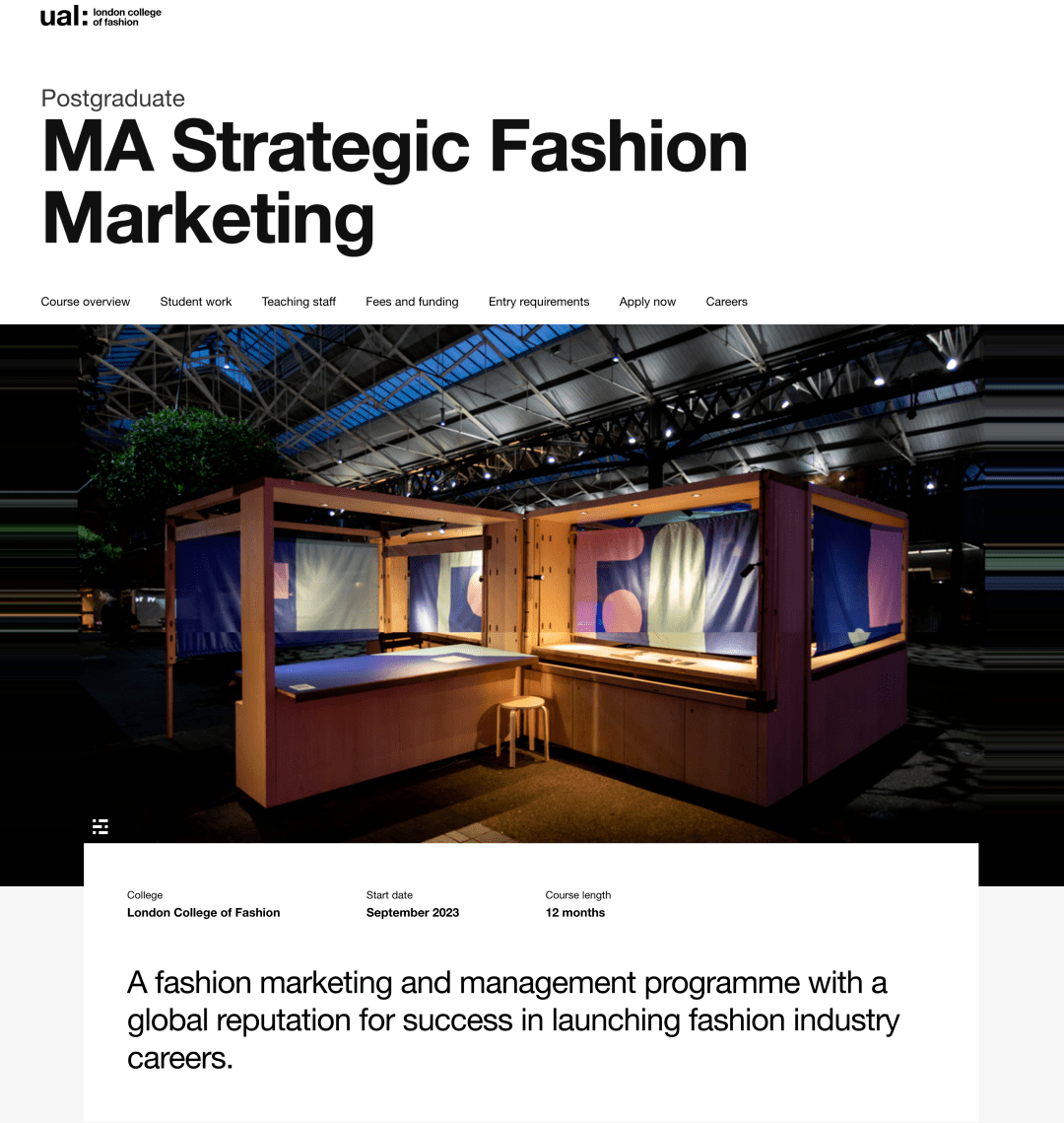 伦艺LCF时尚战略市场营销硕士专业大解析｜MA Strategic Fashion Marketing（爱马仕皮带官网价格图片女士）