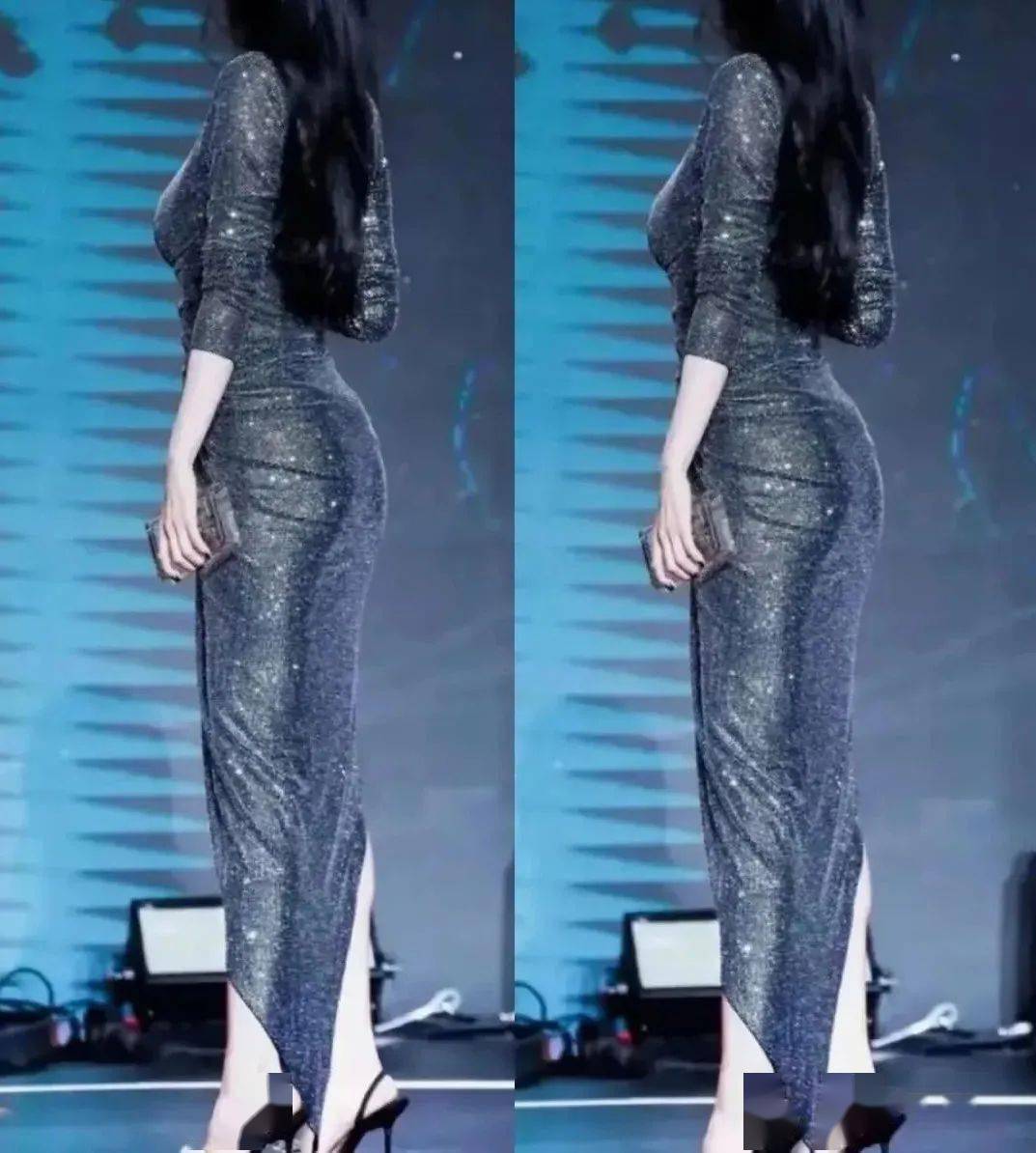 杨幂穿 "假屁股"露馅了,前凸后翘的好身材竟然全靠垫!