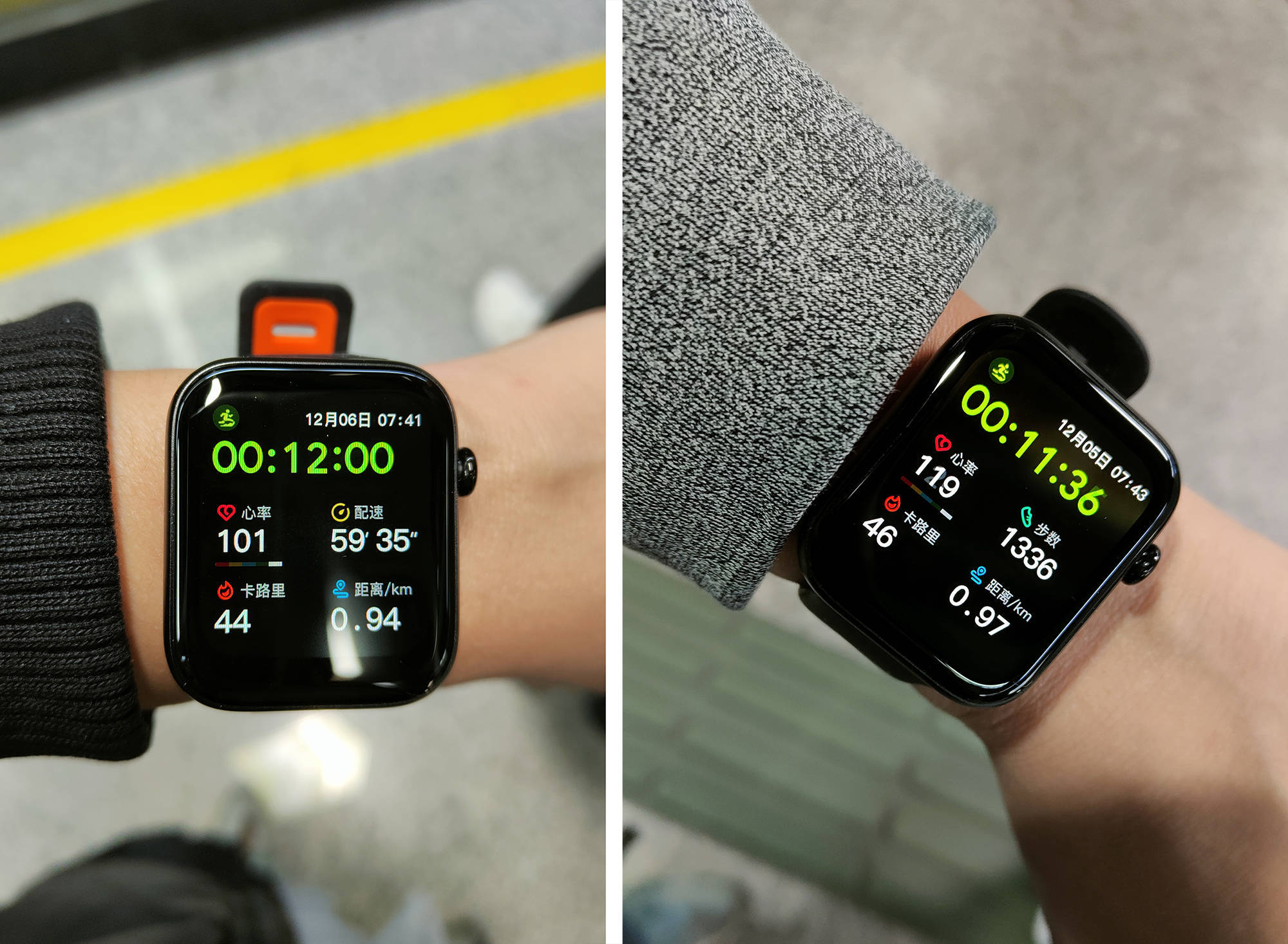 ticwatch gth 2提供了多种的运动模式,每种运动均可纪录运动过程中的"