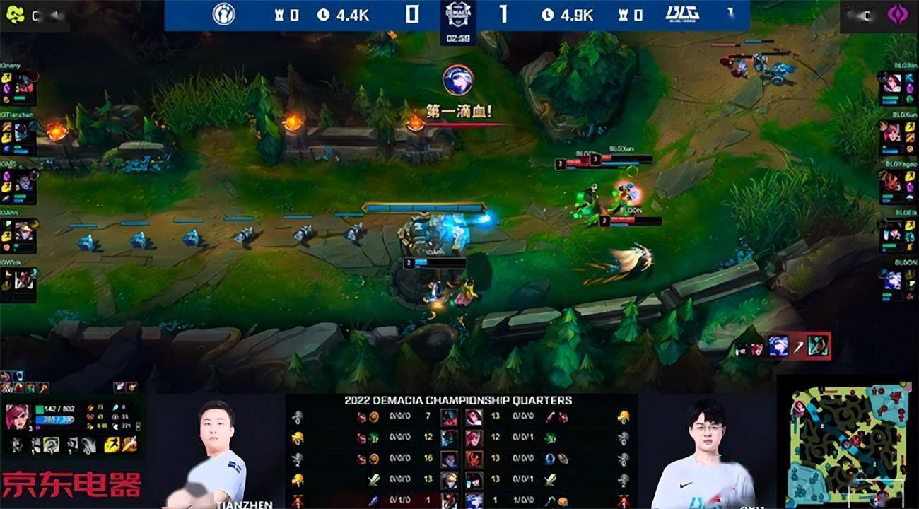 LOL-德杯：TES弃权，BLG“复活”，BLG 3-0击败iG晋级四强！