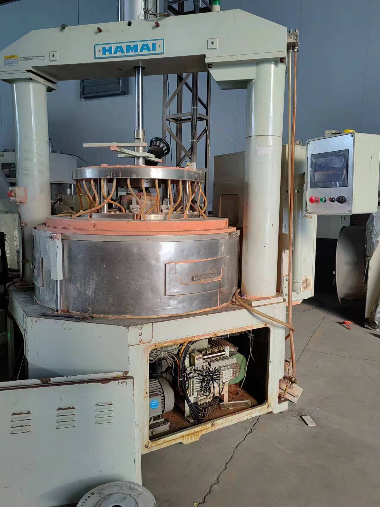 出售二手日本hamai双面研磨机-16b双面抛光机-自动立式研磨机