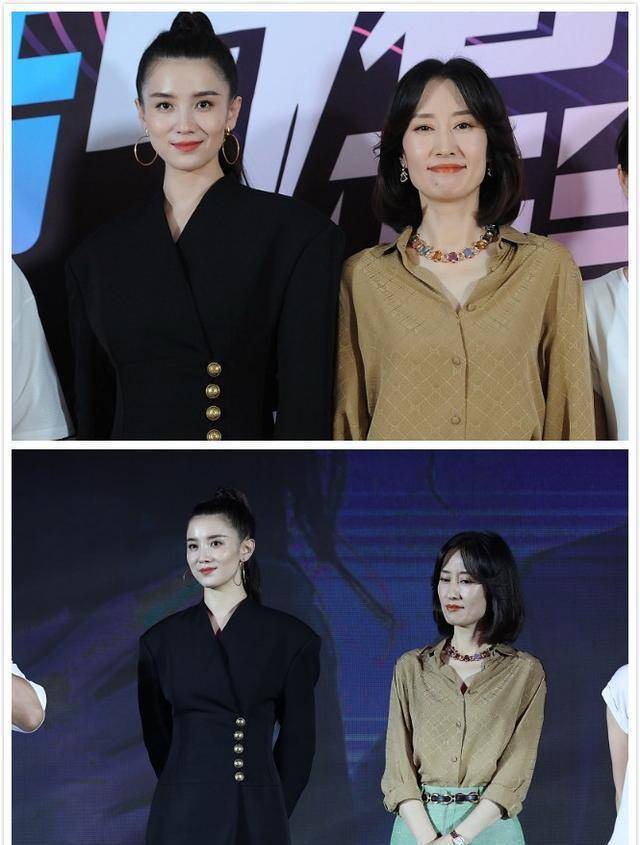 刘敏涛宋佳同框出镜,穿衣风格大不相同,看着不像只差四岁_时尚_服饰