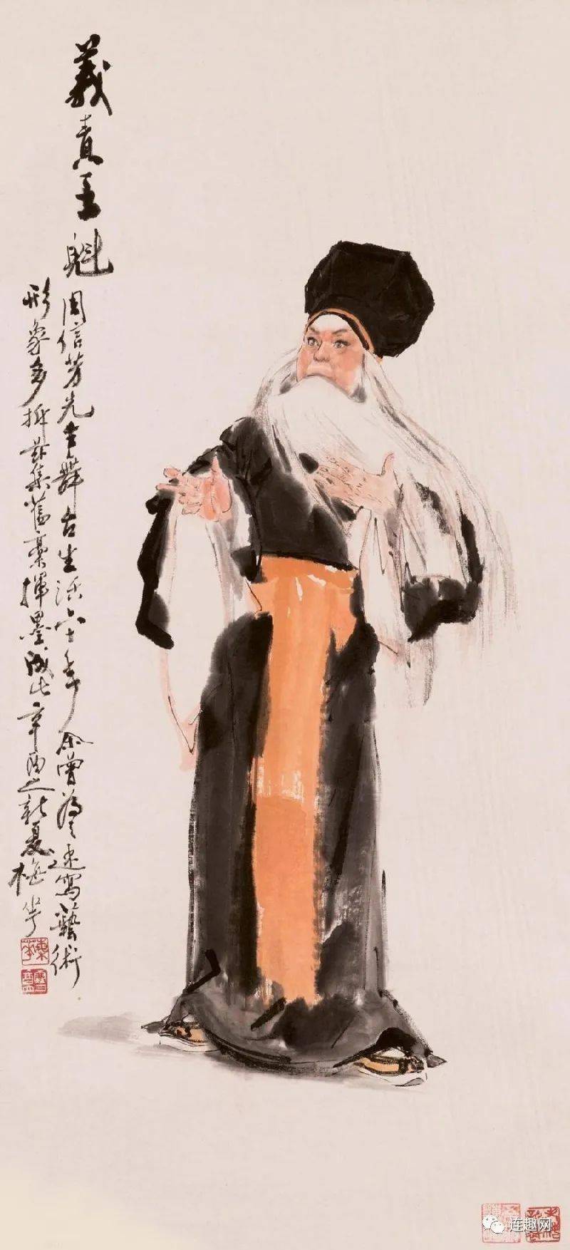 海派画坛元老,著名画家颜梅华先生驾鹤西去,享年九十六岁_连环画_人物
