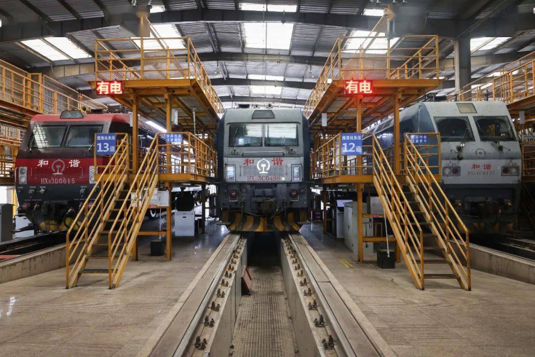 火车头的"业余生活"是咋样的?_进行_机车_作业