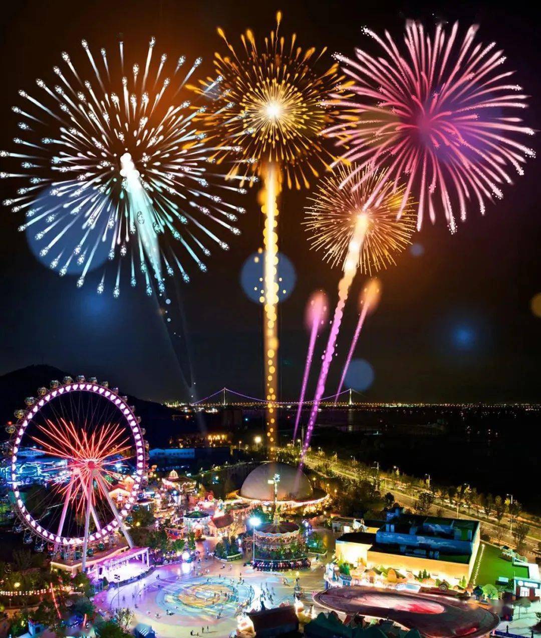 79元畅玩南京欢乐谷!跨年音乐会,星光烟花秀,花车大巡游,错过等一年!