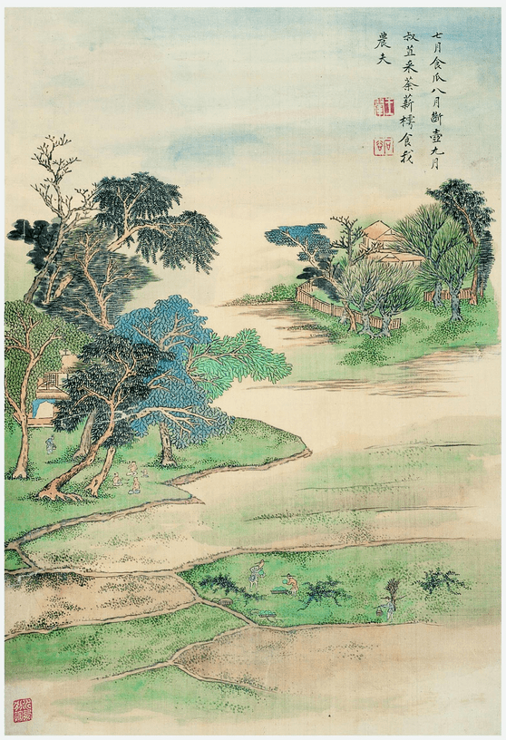 国画_王时敏_九月