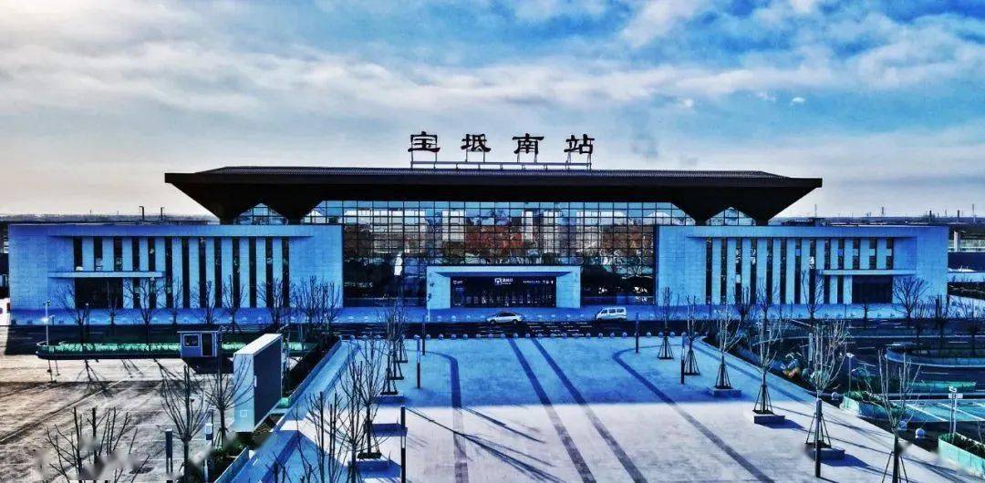 快来围观丨京唐京滨城际铁路宝坻站最新照片