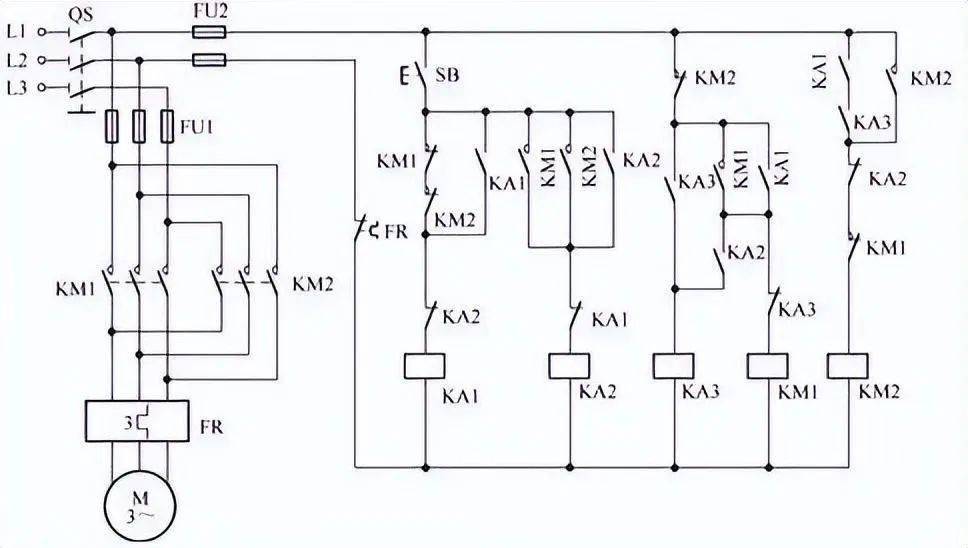 48張常用電動機控制電路圖,由易到難,電工接線不求人!